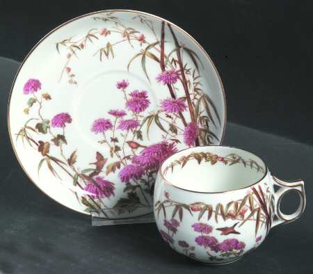 Eden Flat Cup & Saucer Set