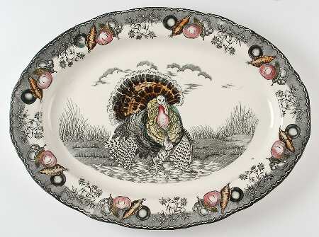 JAP335 19" Oval Serving Platter