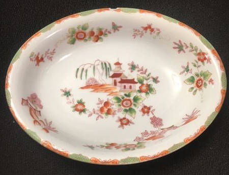 JAP344 9" Oval Vegetable Bowl