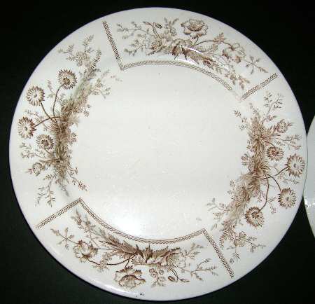 Sylvan Brown (Smooth) Salad Plate