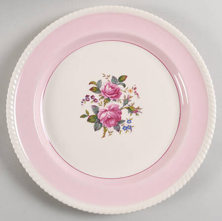 JB21 Pink Chop Plate (Round Platter)