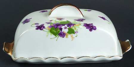 Sweet Violet Half Pound Covered Butter