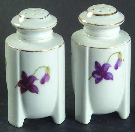 Sweet Violet Salt & Pepper Set