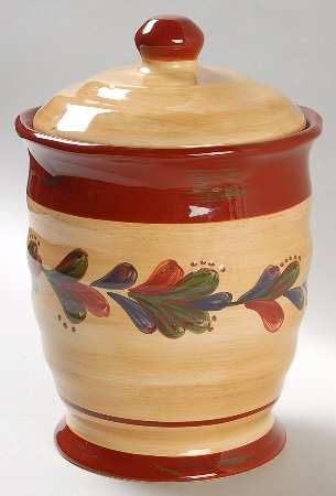 Tuscan Dreams (No Olives) Medium Canister & Lid