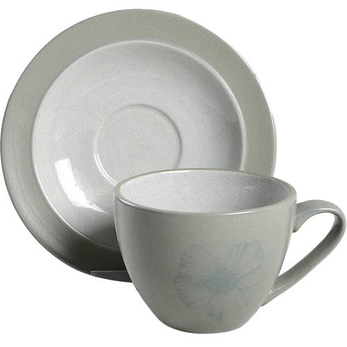 Aurora Flat Cup & Saucer Set