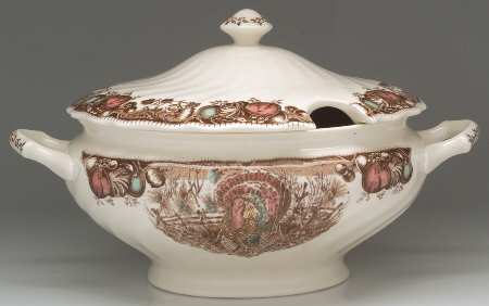 His Majesty (England 1883 Backstamp) Tureen &  Lid