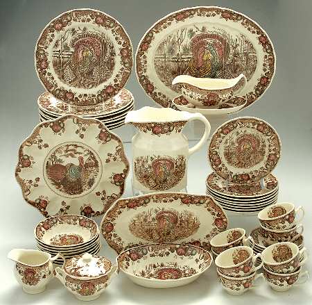 His Majesty (England 1883 Backstamp) 50 Piece Set