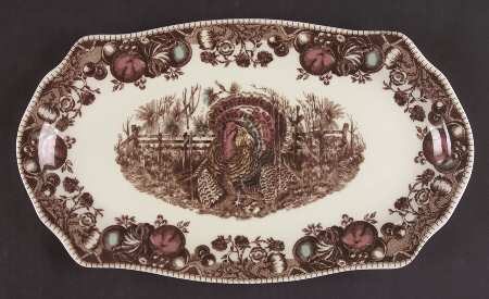 His Majesty (England 1883 Backstamp) Rectangular Tray