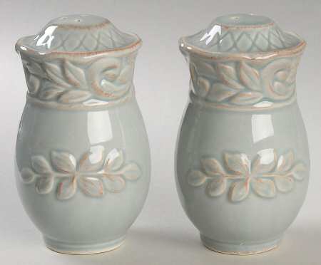 Isabella Blue Salt & Pepper Set