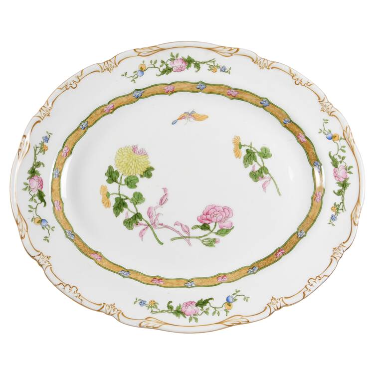 19690 17" Oval Serving Platter