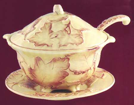 Leaf Dance Tureen & Lid w/Ladle & Underplate