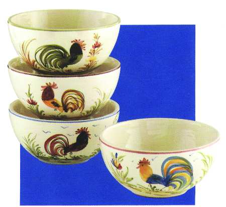Roosters Soup/Cereal Bowl