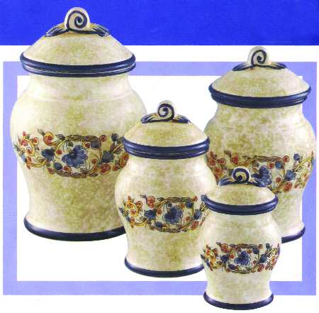 Angelica Large Canister & Lid