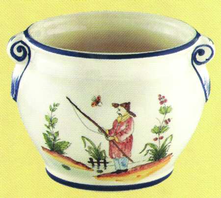 Chinoiserie (Multicolor) Medium Cachepot