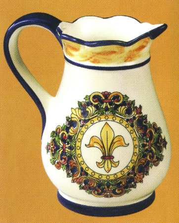Fleur De Lis Pitcher