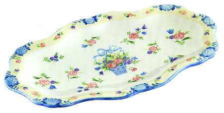 Amelie 20" Oval Serving Platter