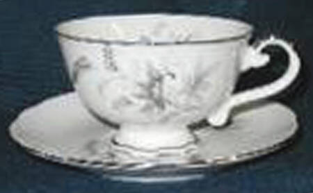 JAP450 Footed Cup & Saucer Set