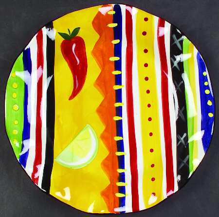 Chilli Pepper Dinner Plate