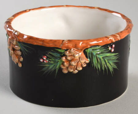Woodland Santa Dip Bowl (for Dip and Spreader)
