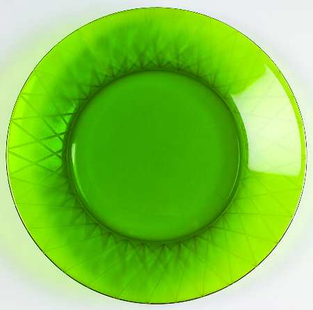 Colin Cowie Citrine Glassware Salad Plate