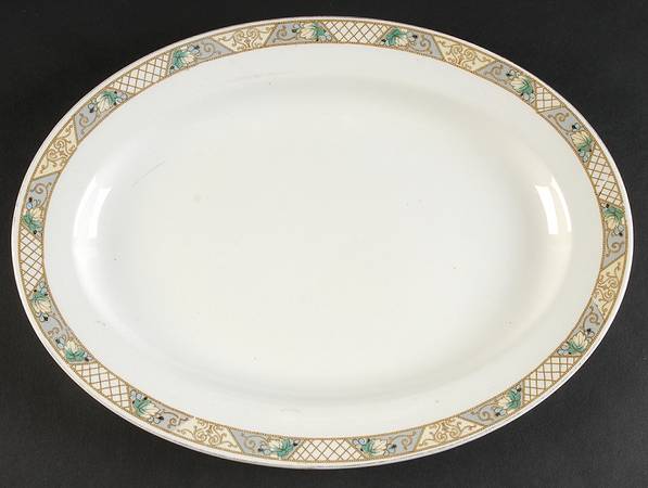 JB173 12" Oval Serving Platter