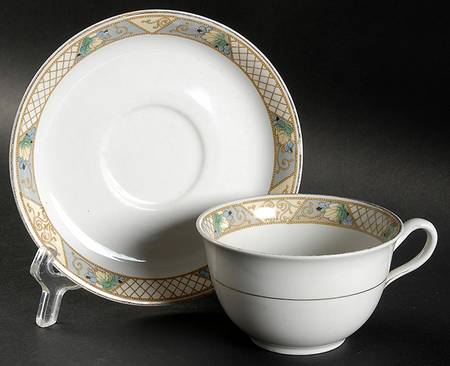 JB173 Flat Cup & Saucer Set