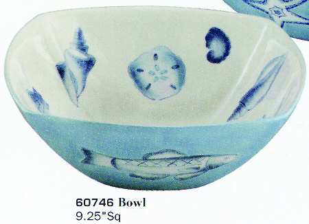 South Hampton 9" Square Vegetable Bowl