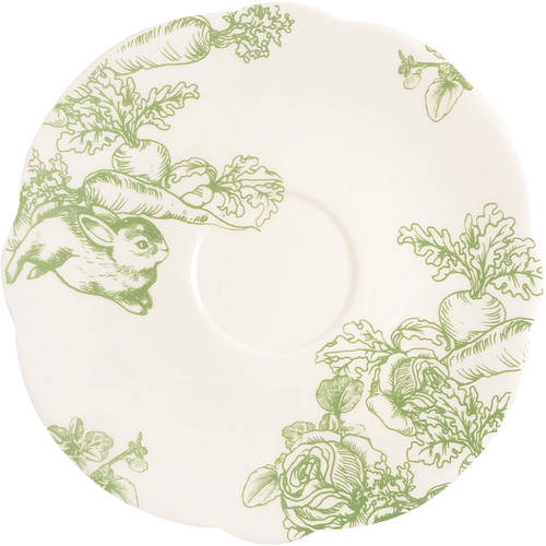 Bunny Toile Saucer