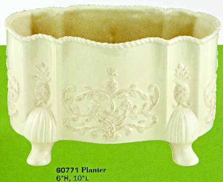 Pineapple Oval Cachepot