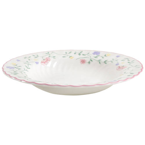 Summer Chintz ("England 1883" Stamp) Rim Soup Bowl
