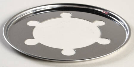 Summer Chintz ("England 1883" Stamp) Metal Lid for Fondue Pot