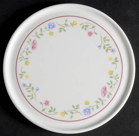 Summer Chintz ("England 1883" Stamp) Plastic Trivet