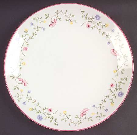 Summer Chintz ("England 1883" Stamp) Cake Plate