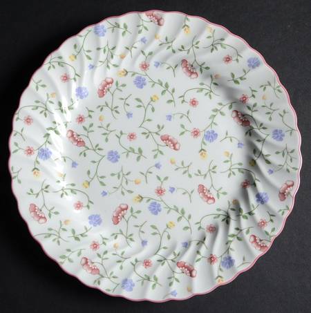 Summer Chintz ("England 1883" Stamp) Luncheon Plate