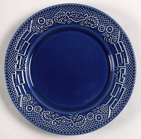 Willow Blue ("England 1883" Backstamp, China) Accent Salad Plate
