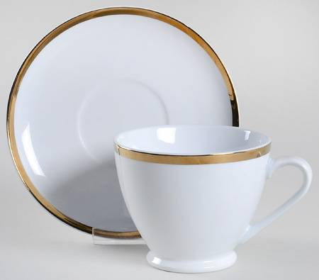 Grammercy Gold Footed Cup & Saucer Set by JCPenney