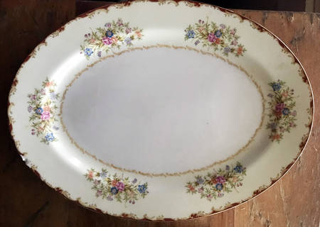 JAP500 14" Oval Serving Platter