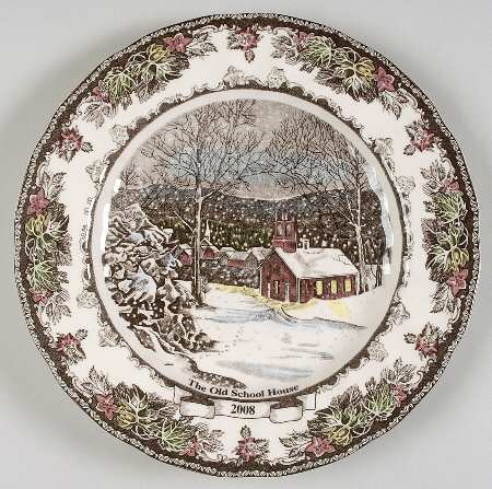 The Friendly Village ("England 1883" Backstamp) 2008 Collector Plate