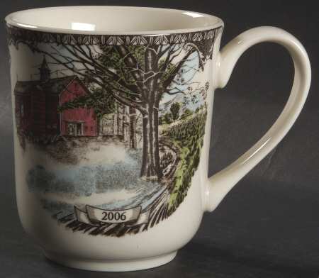 The Friendly Village ("England 1883" Backstamp) 2006 Collector Mug