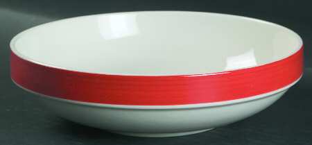 Stacks Red 7" Individual Pasta Bowl