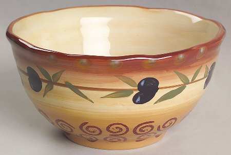 Tuscan Dreams (With Olives) Soup/Cereal Bowl