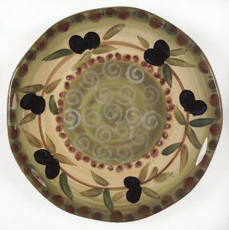 Tuscan Dreams (With Olives) Salad Plate