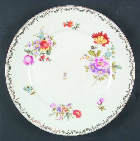 Old Meissen Dinner Plate