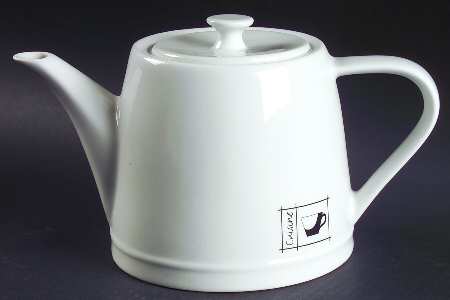 Cuisine Tea/Coffee Pot & Lid