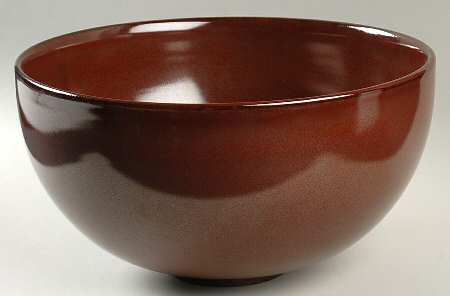 Tourron Rouge de Fer 10" Round Serving Bowl