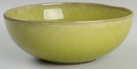 Tourron Tilleul (Avocado Green) 9" Pasta Serving Bowl