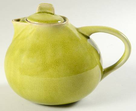 Tourron Tilleul (Avocado Green) Teapot & Lid