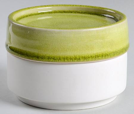 Tourron Tilleul (Avocado Green) Small Canister & Lid