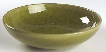 Tourron Tilleul (Avocado Green) 9" Individual Pasta Bowl