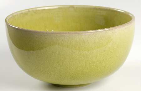 Tourron Tilleul (Avocado Green) 7" Round Vegetable Bowl